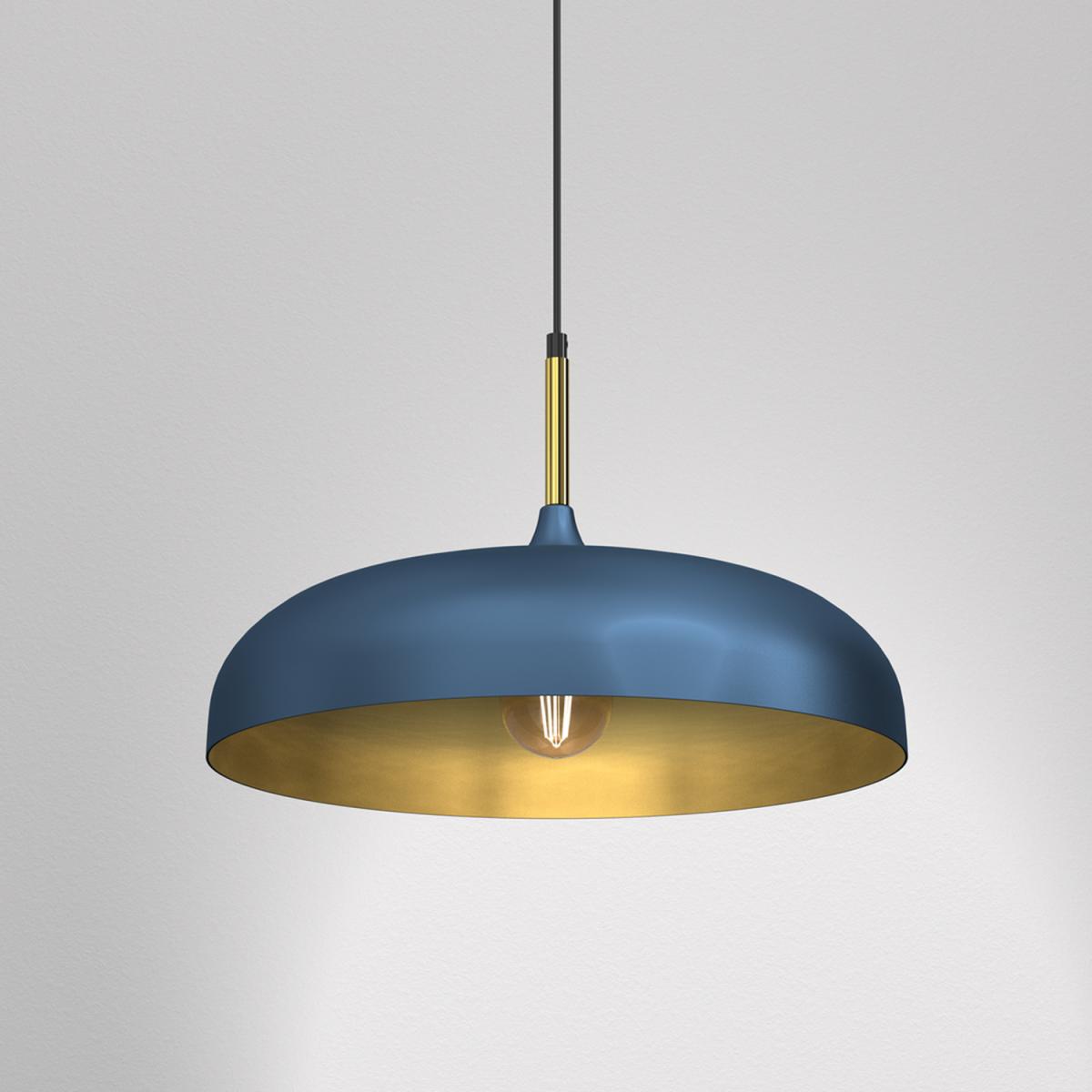 Milagro Pendant Lamp Lincoln Blue 1xE27 - Blue/Gold – image 6