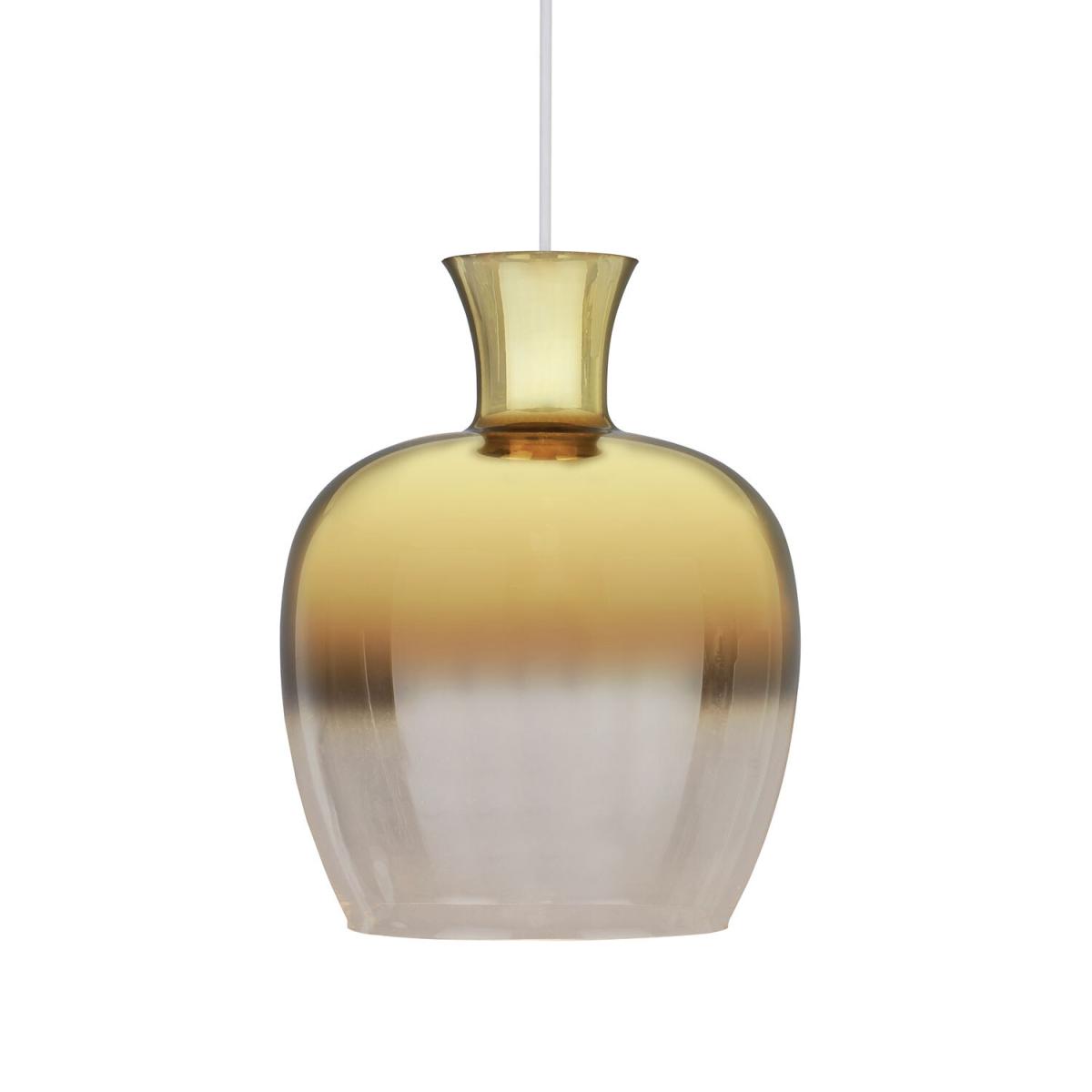 Champagne Ombre Glass Pendant – image 2