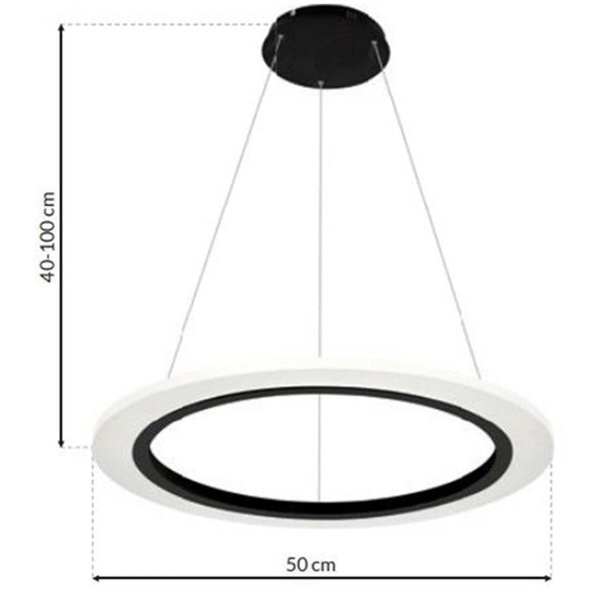 Milagro Pendant Lamp Cosmo 24W Led Black - Black – image 7