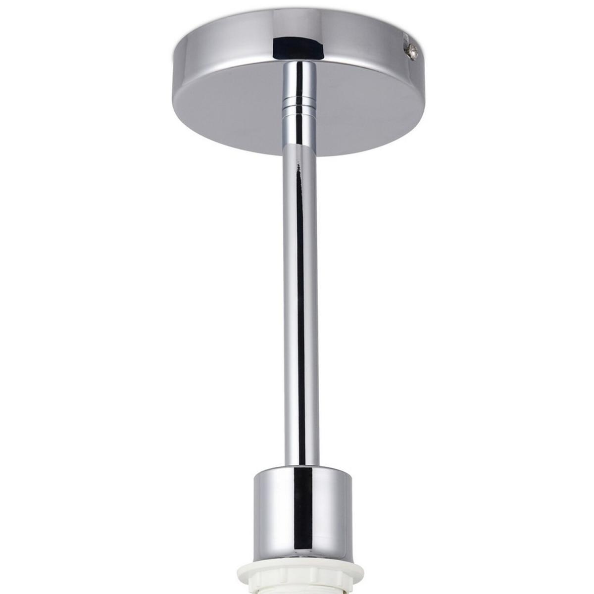 Baymont Polished Chrome E27 Semi Flush Ceiling Fixture - Polished Chrome – image 3