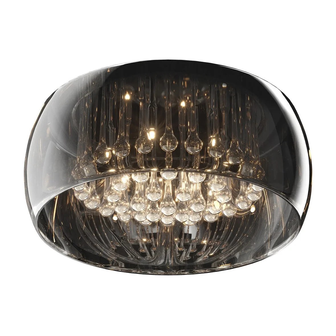 Crystal Ceiling Light Glass