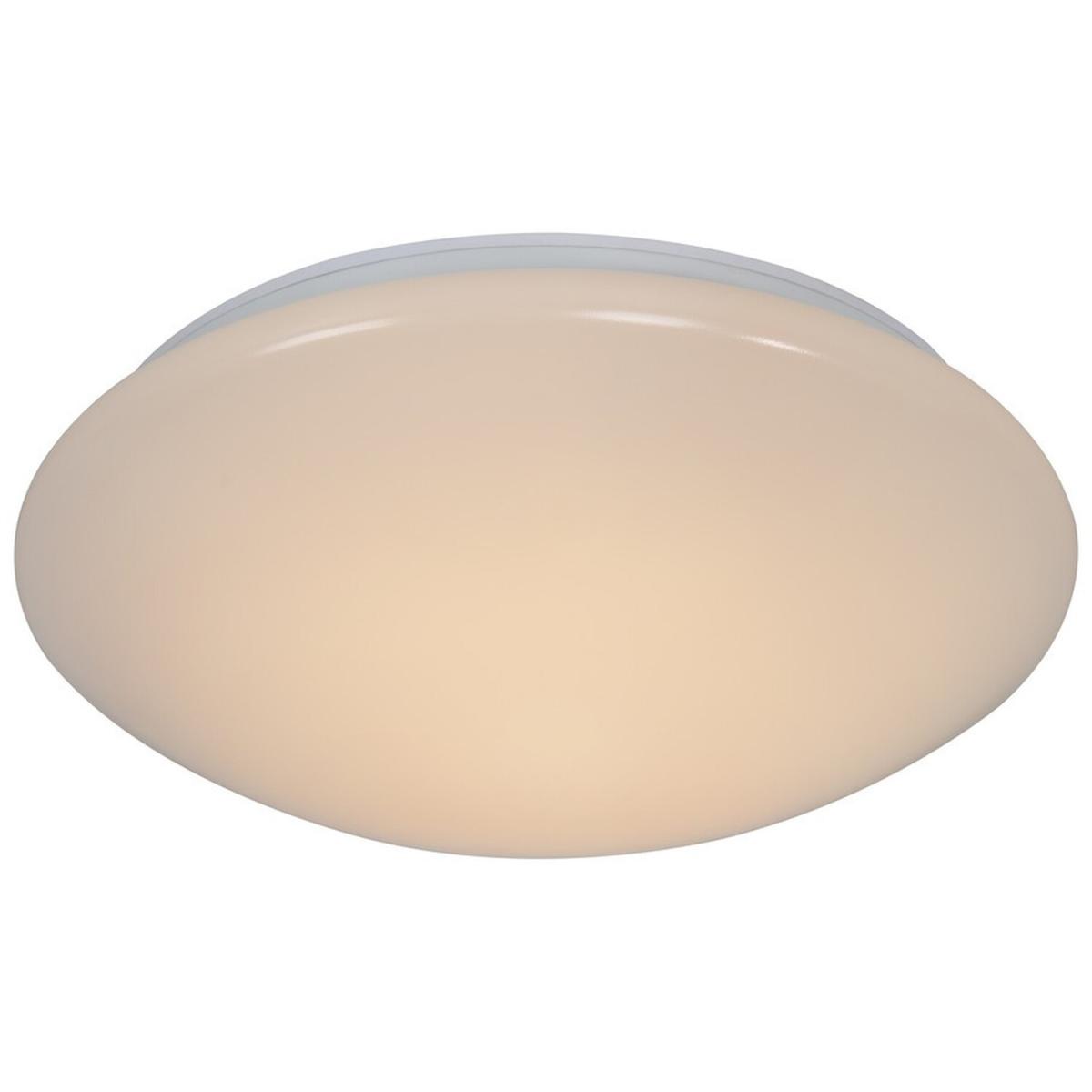 Montone 30cm LED Flush Ceiling Light White, 2700K - White – image 2