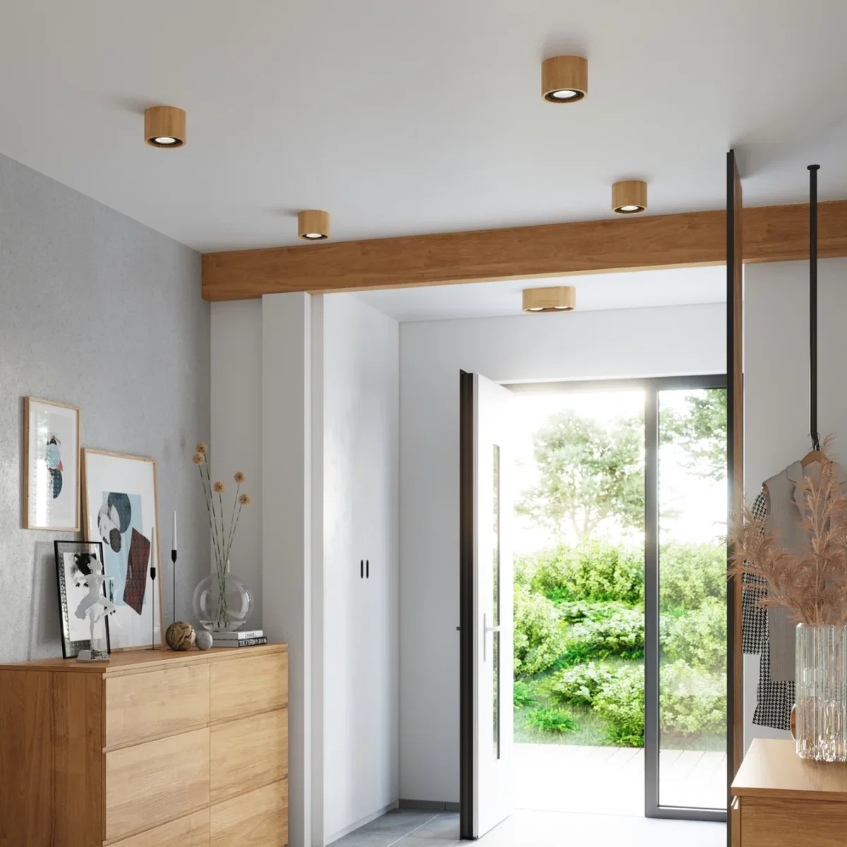 Plafond BASIC 1 natural wood - natural wood – image 4