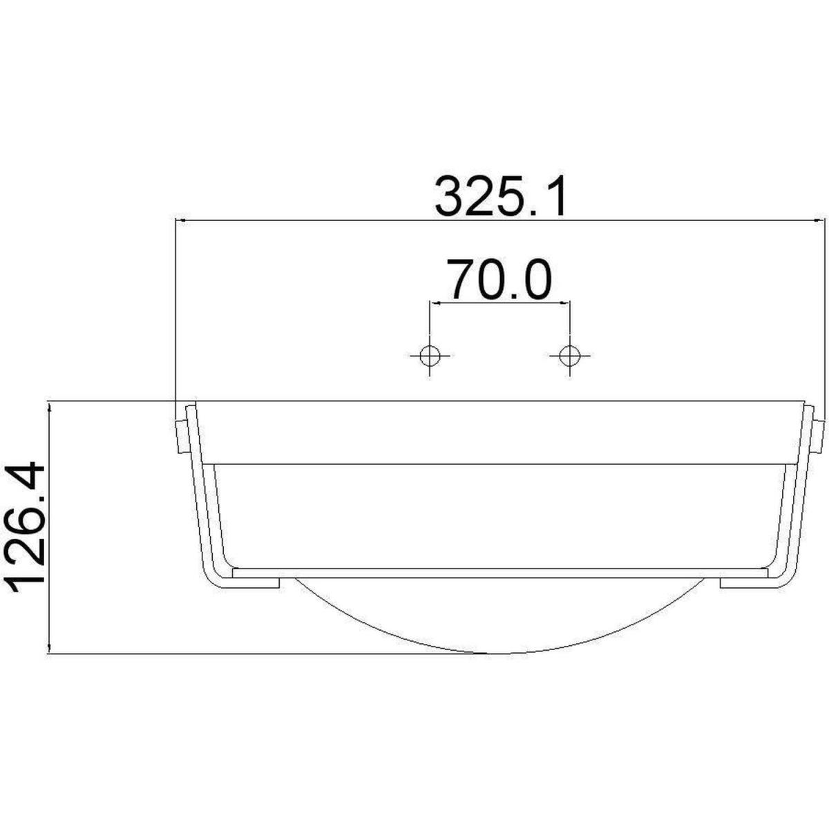 Hathaway 2 Light Small Flush Mount Ceiling Light Bronze, E27 - Bronze – image 2