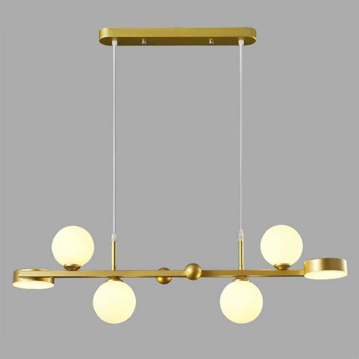 Pendant Light Gold 6 Lights - Gold – image 1