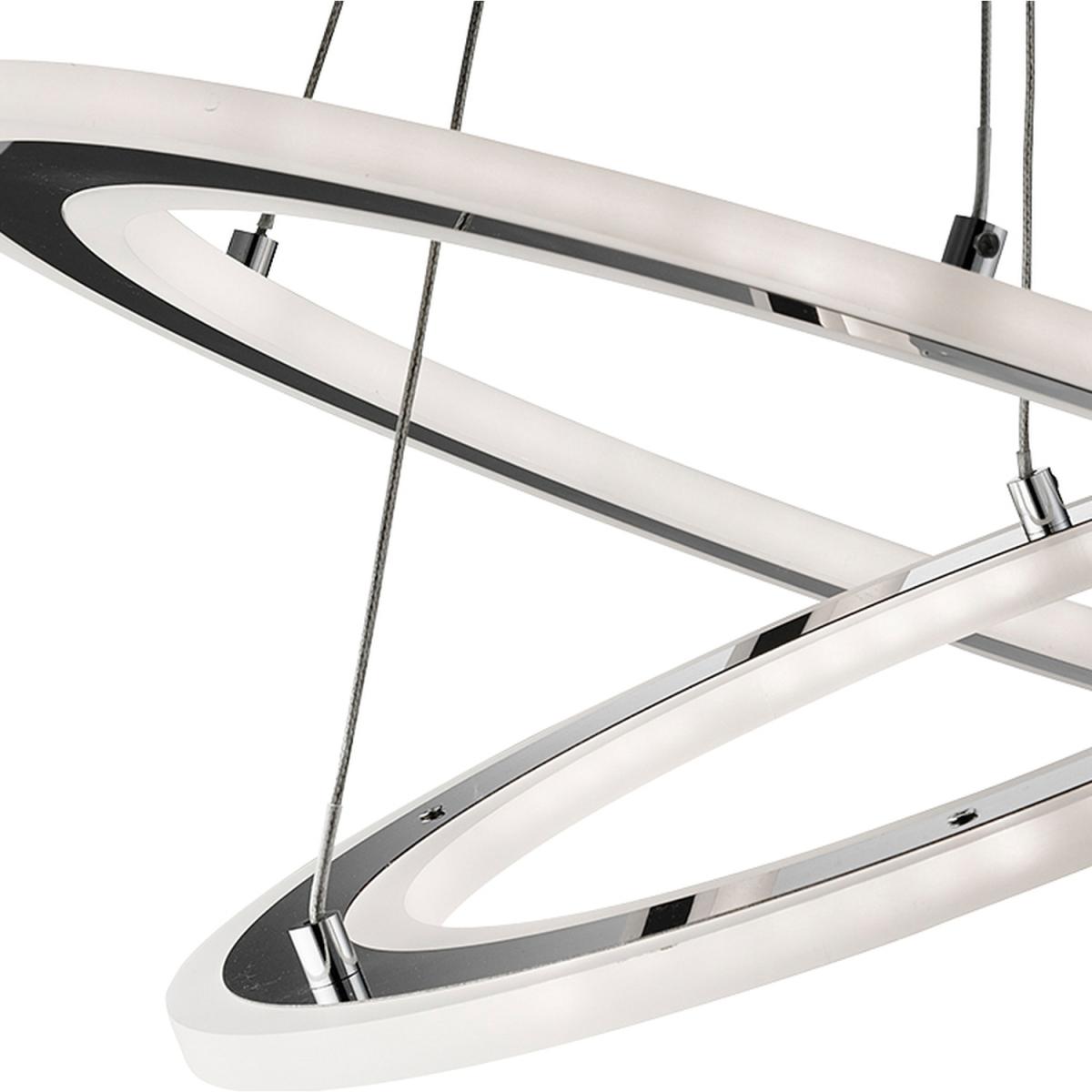 Bridgetown Chrome 2Lt LED Pendant - Chrome – image 4