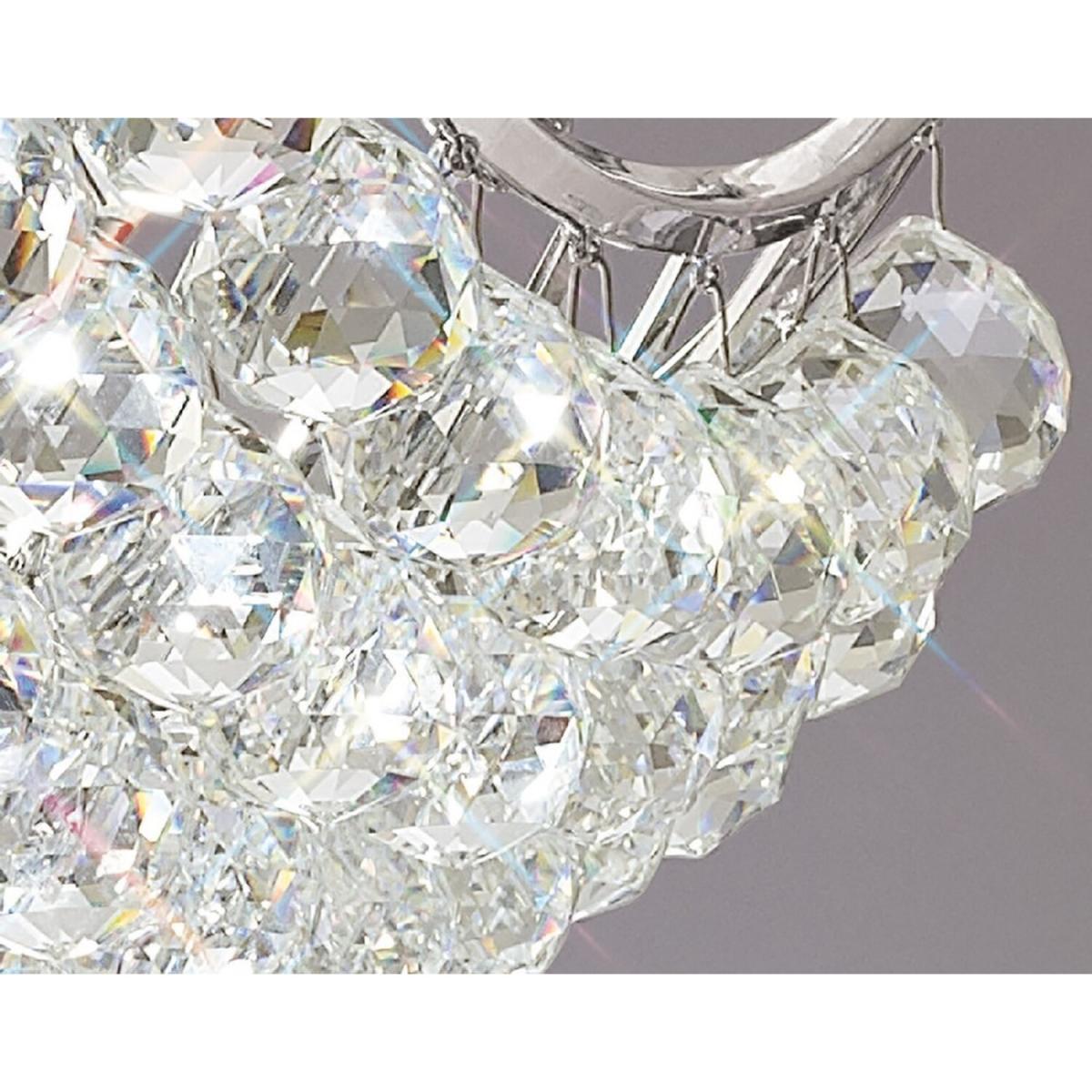Cesto Flush Ceiling 6 Light Polished Chrome, Crystal - Polished Chrome – image 4