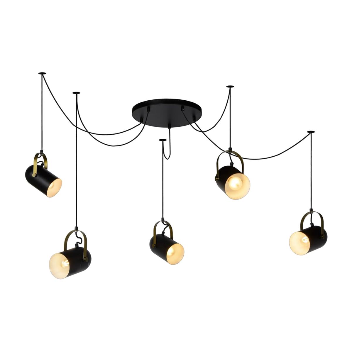 Swapp Retro Pendant Light Black - Black
