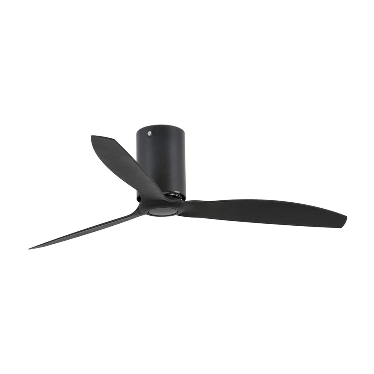 Mini Tube Fan Matt Black Ceiling Fan With DC Motor Smart - Matt Black – image 1