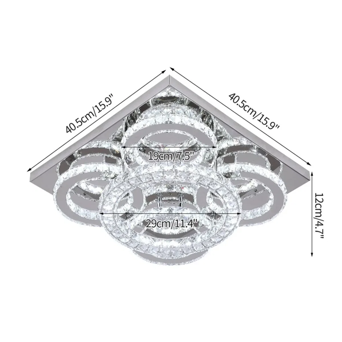 The Bath Plus TB+ Ceiling Light Silver - Silver – image 2
