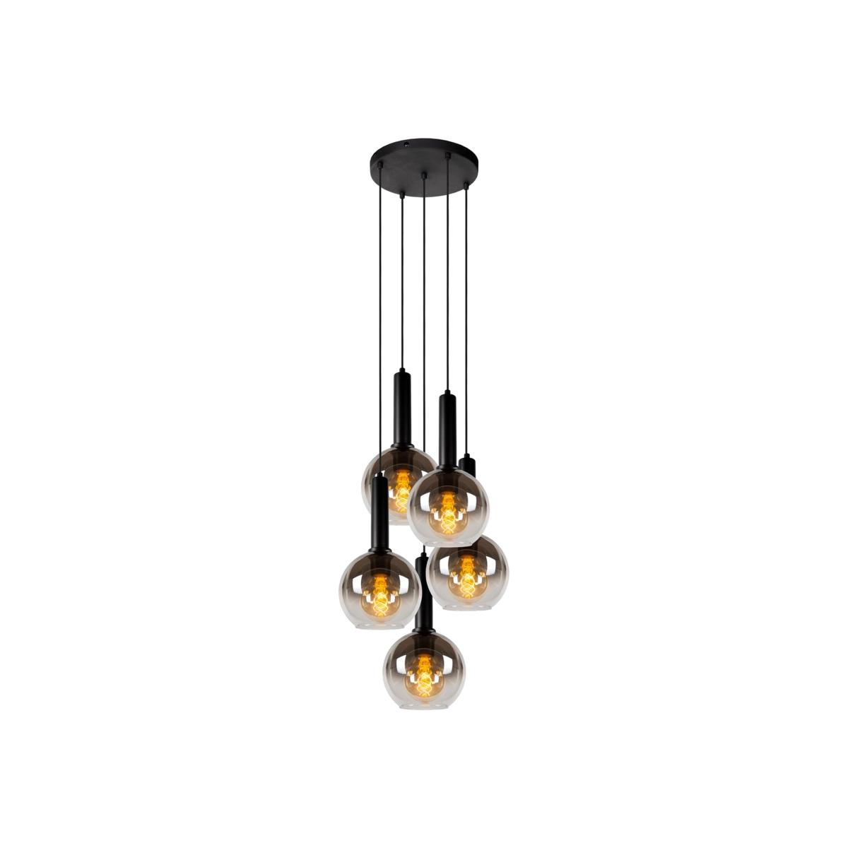 Marius Modern Cluster Pendant Light Black - Black