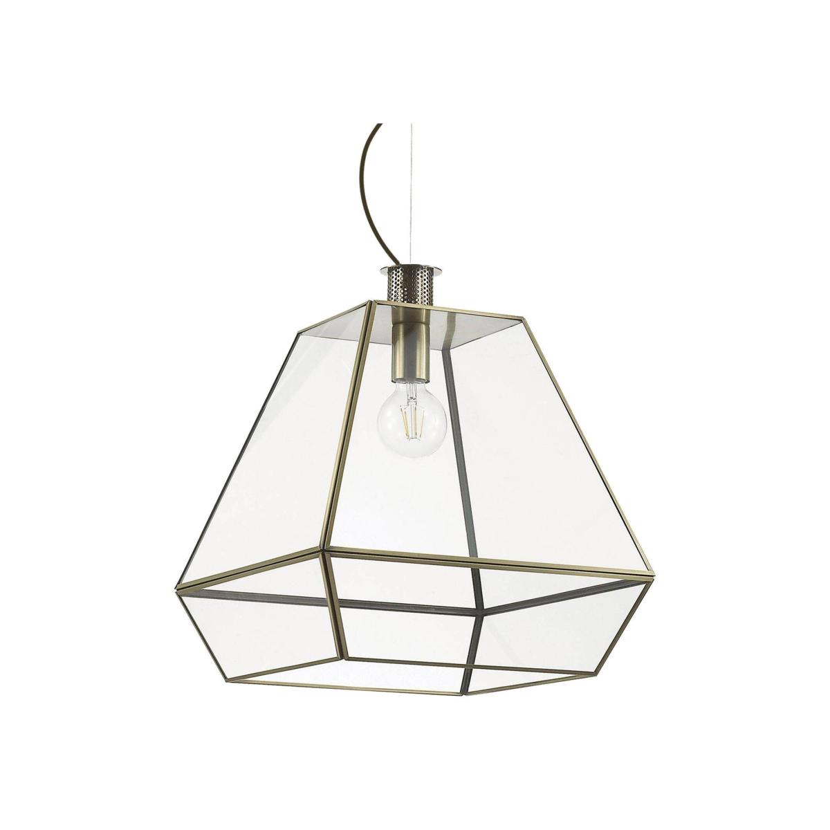 Orangerie 1 Light Ceiling Pendant - Burnished Finish