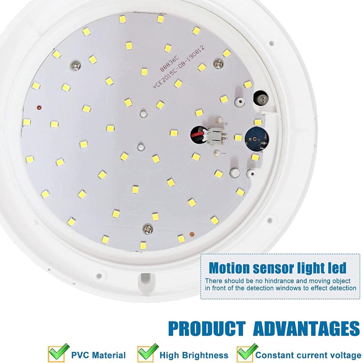Microwave Sensor Ceiling Lights 24W - White / 18W – image 4