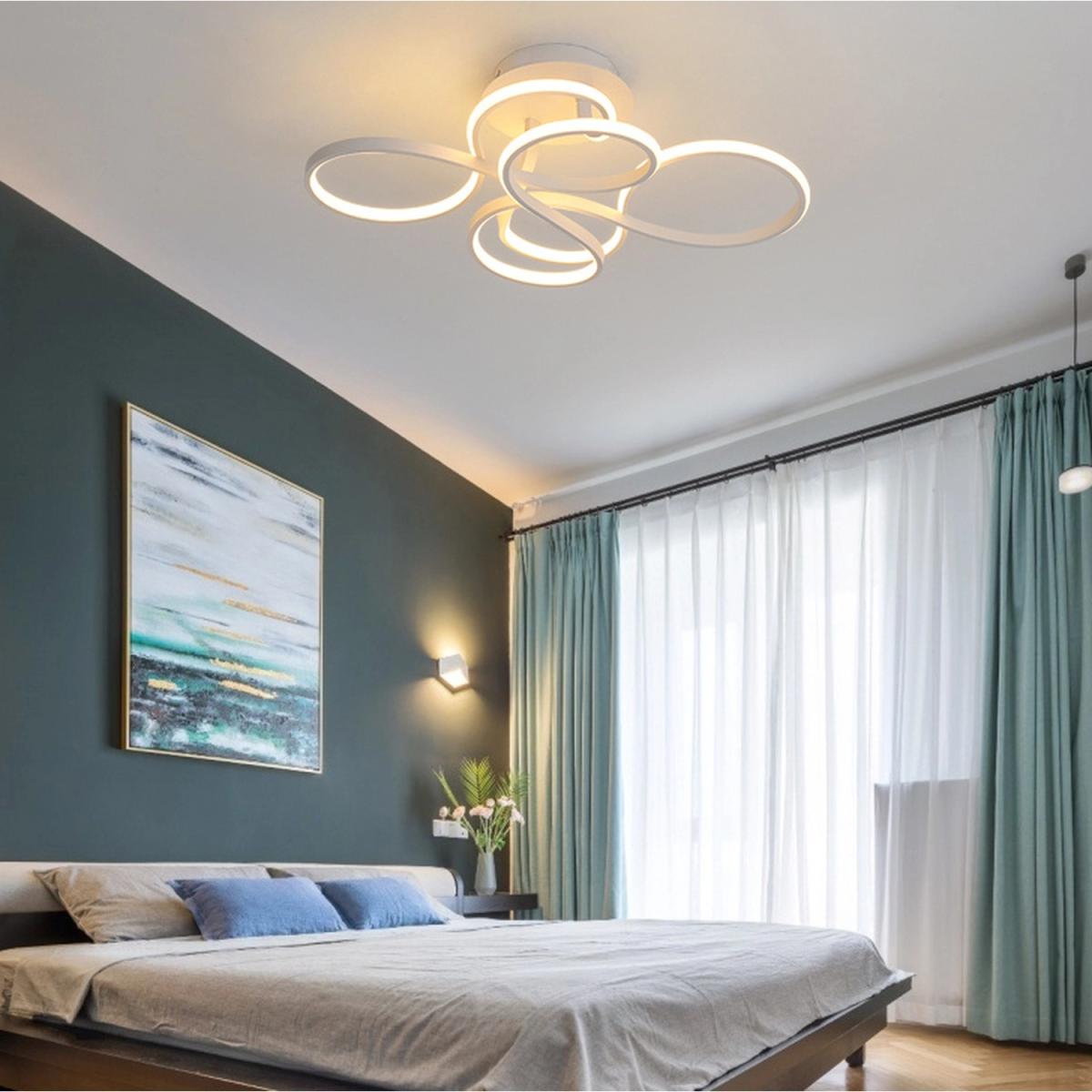Modern Shape LED Ceiling Light - White / 51W – image 5