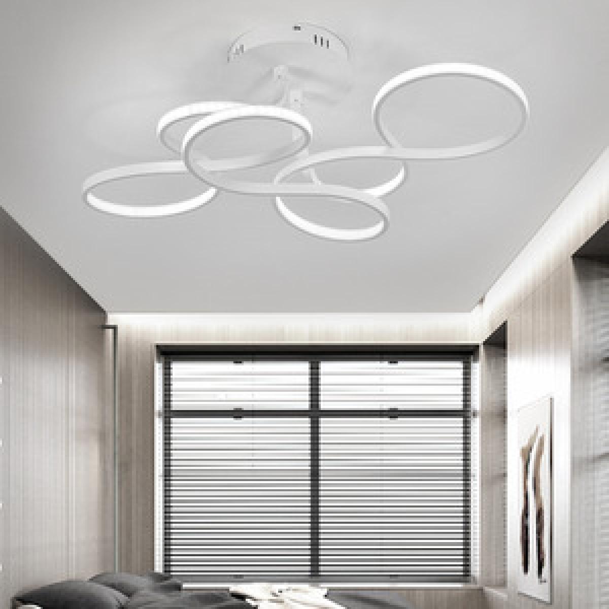 Modern Shape LED Ceiling Light - White / 51W – image 6