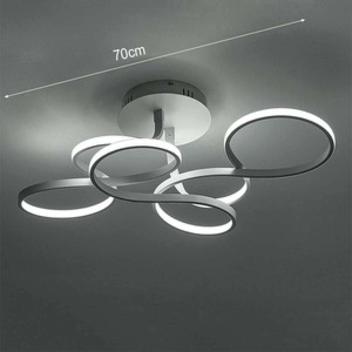Modern Shape LED Ceiling Light - White / 51W – image 7