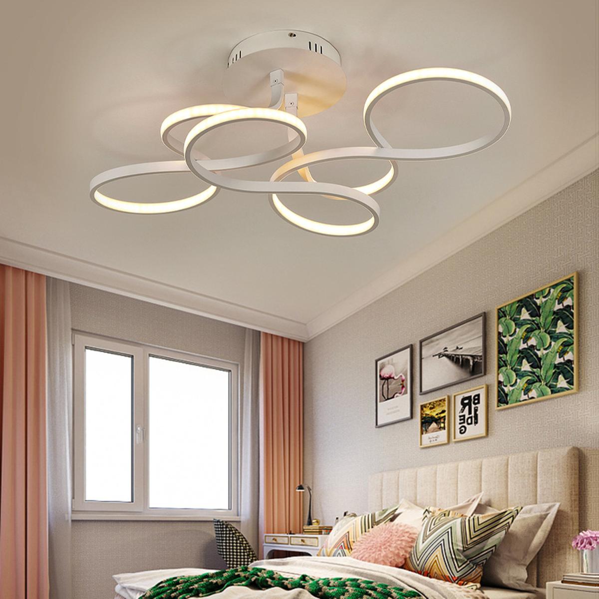 Modern Shape LED Ceiling Light - White / 51W – image 1