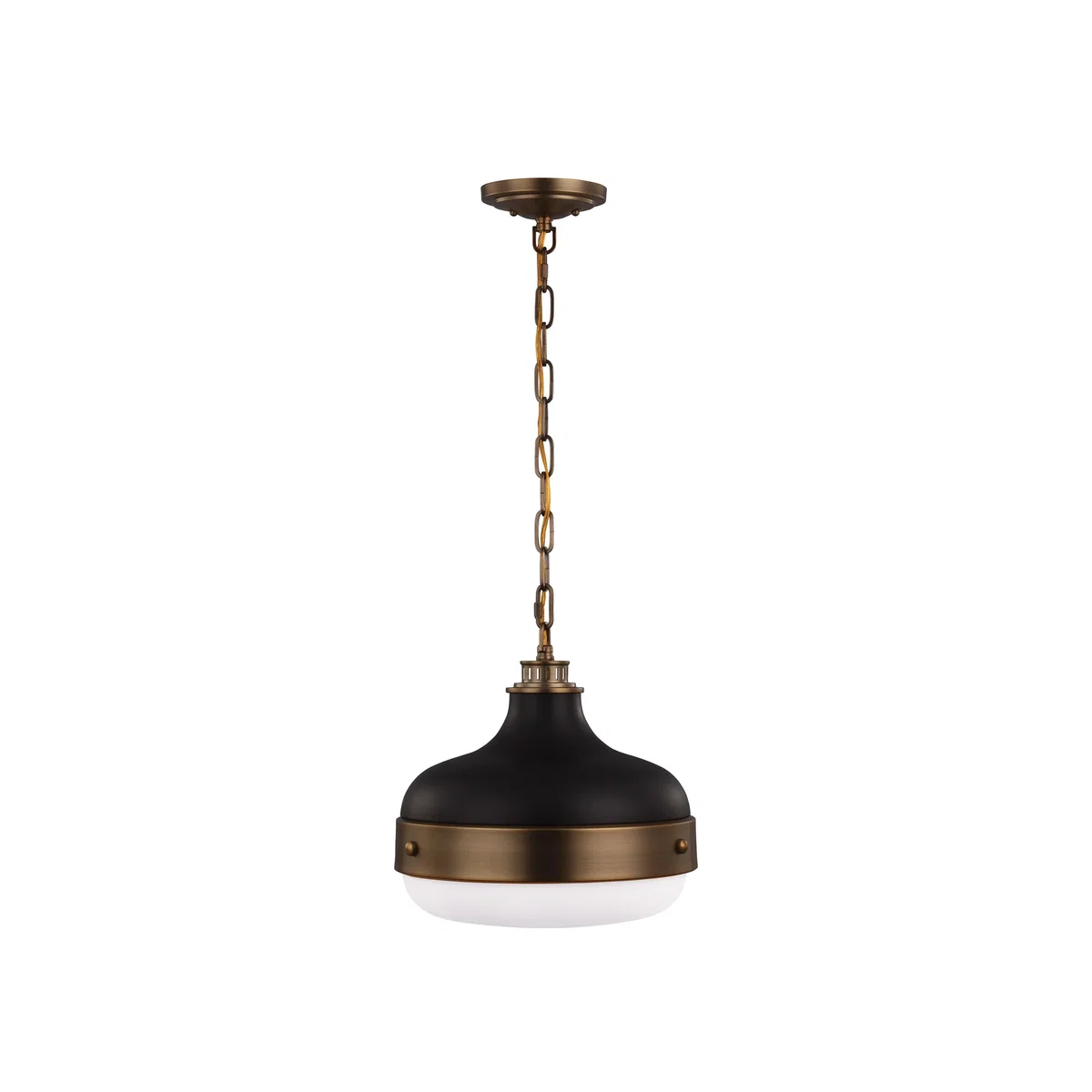 Elstead Lighting Cadence Pendant Light Brass - Brass – image 1