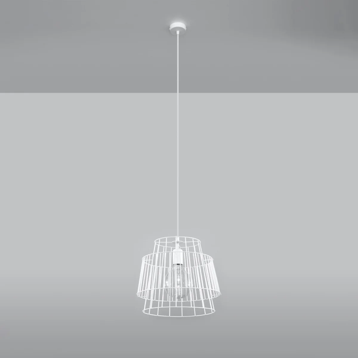 Pendant lamp GATE white - white – image 2