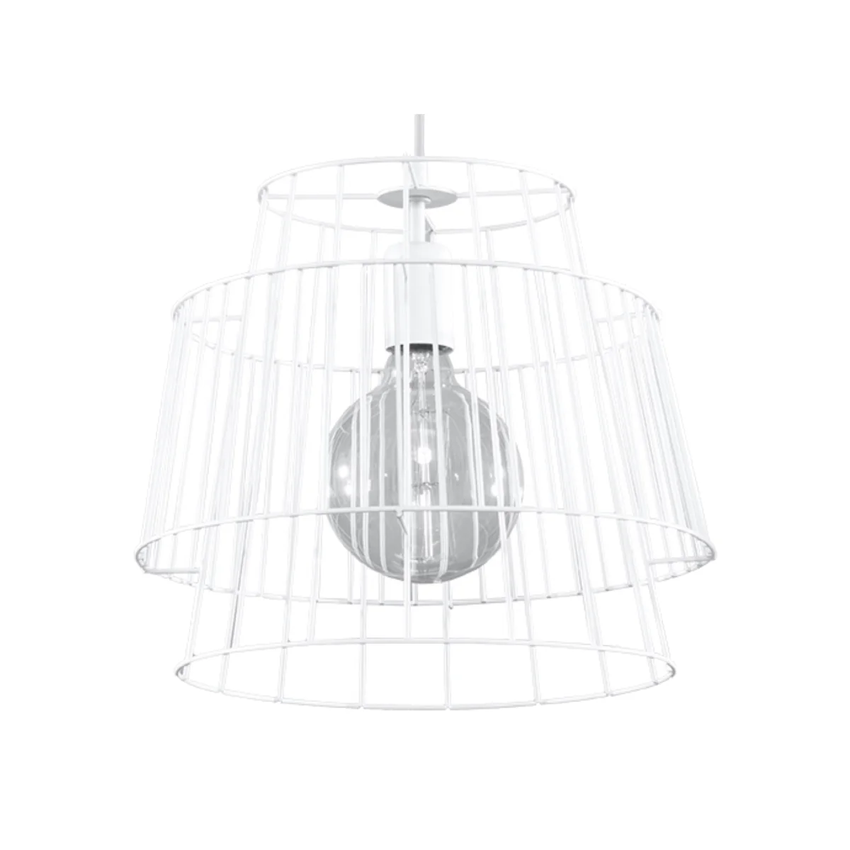 Pendant lamp GATE white - white – image 1