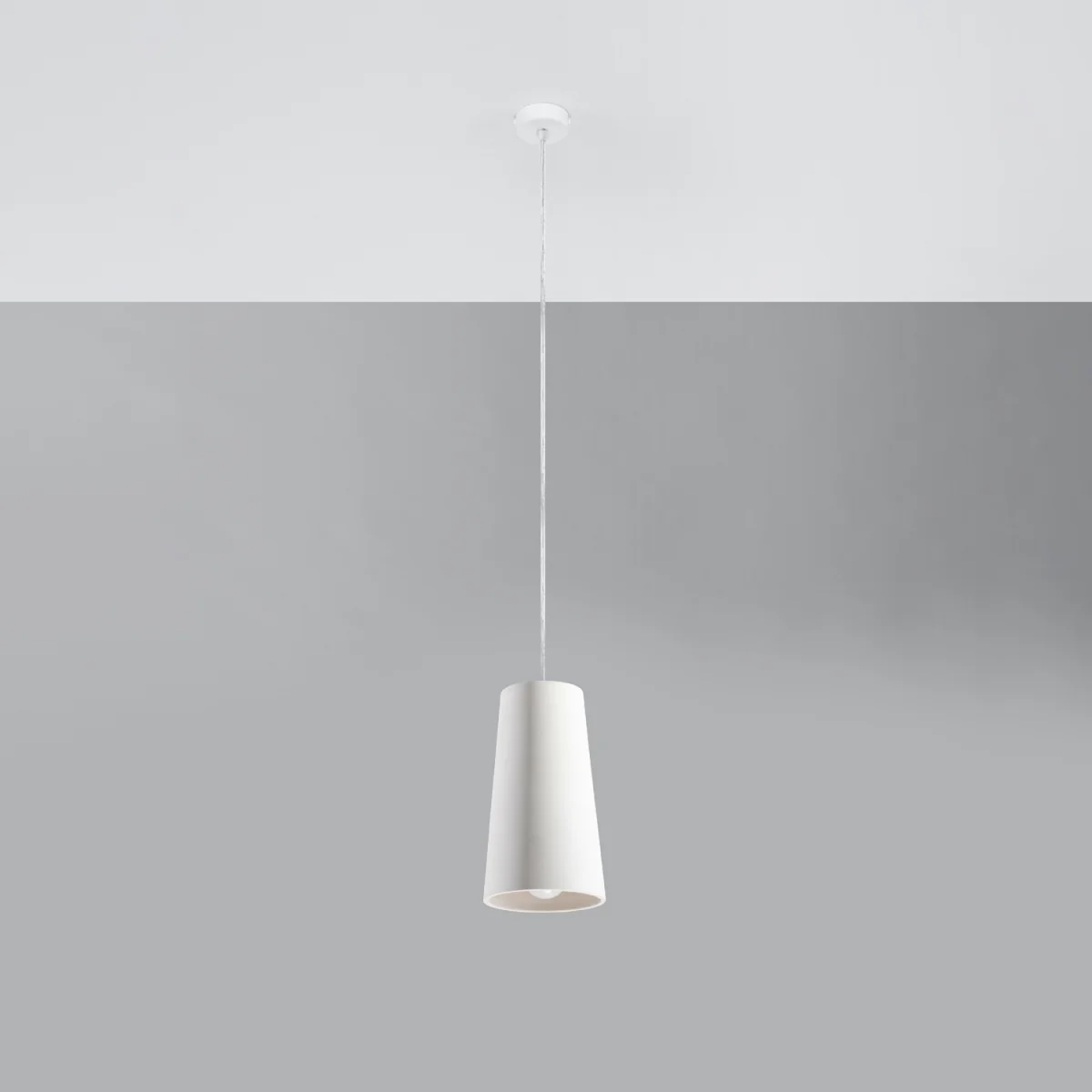 Ceramic pendant lamp GULCAN - white – image 2