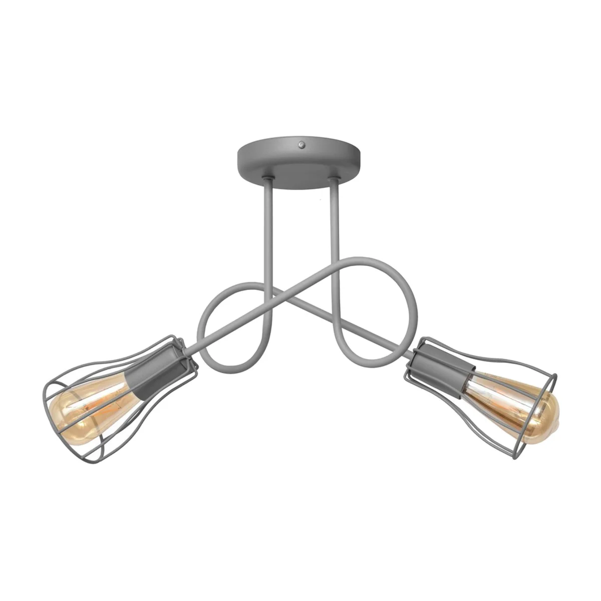 Oxford Ceiling Light Grey