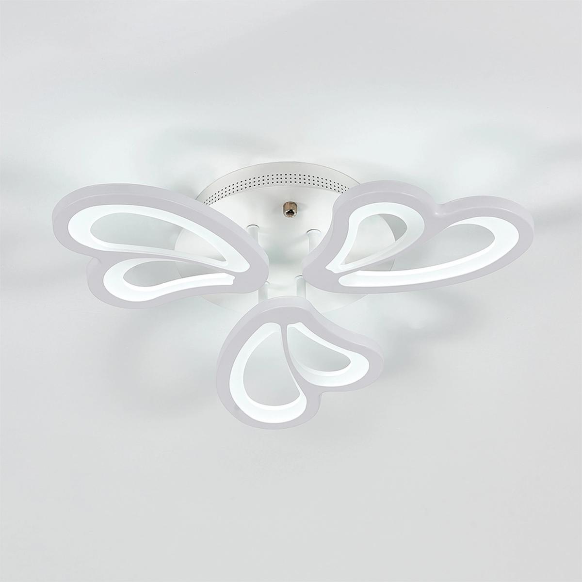 Flower Shape LED Ceiling Light - White / Cool White – image 2