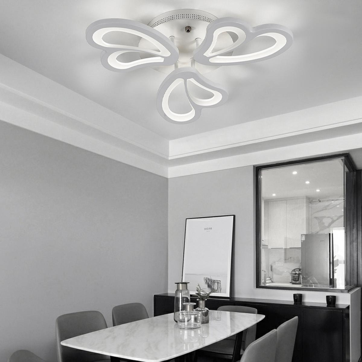 Flower Shape LED Ceiling Light - White / Cool White – image 3