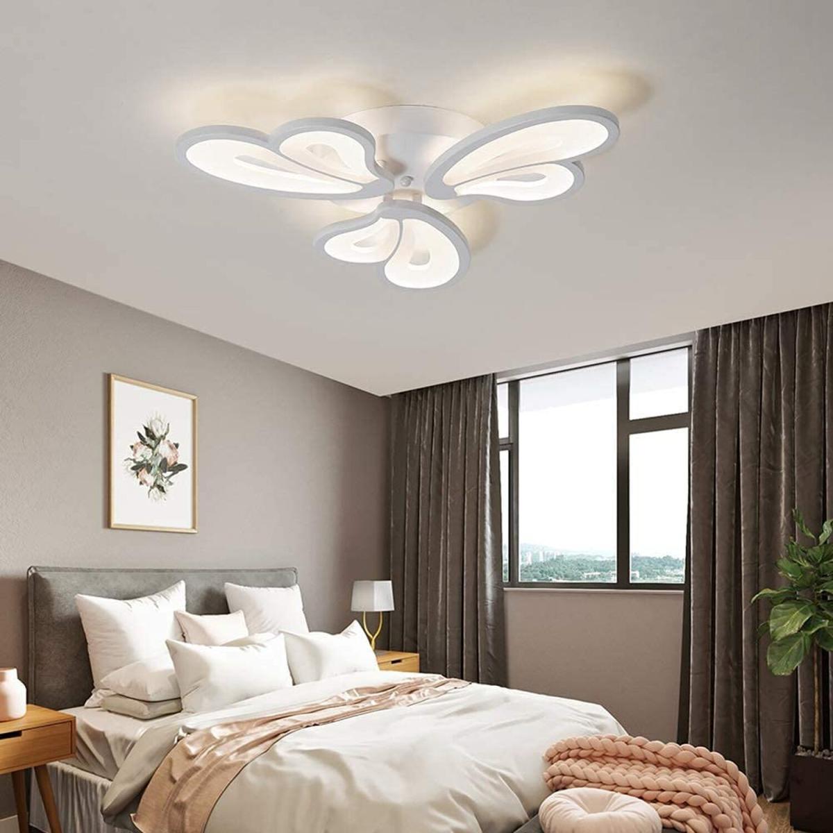Flower Shape LED Ceiling Light - White / Cool White – image 6