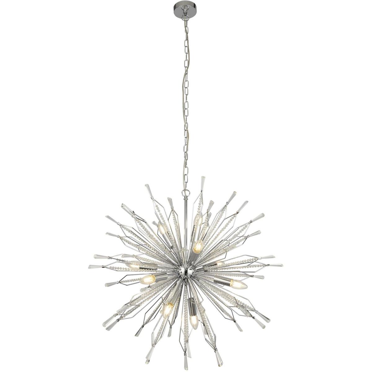 Tuxpan Chrome 10Lt Pendant  - Chrome – image 3