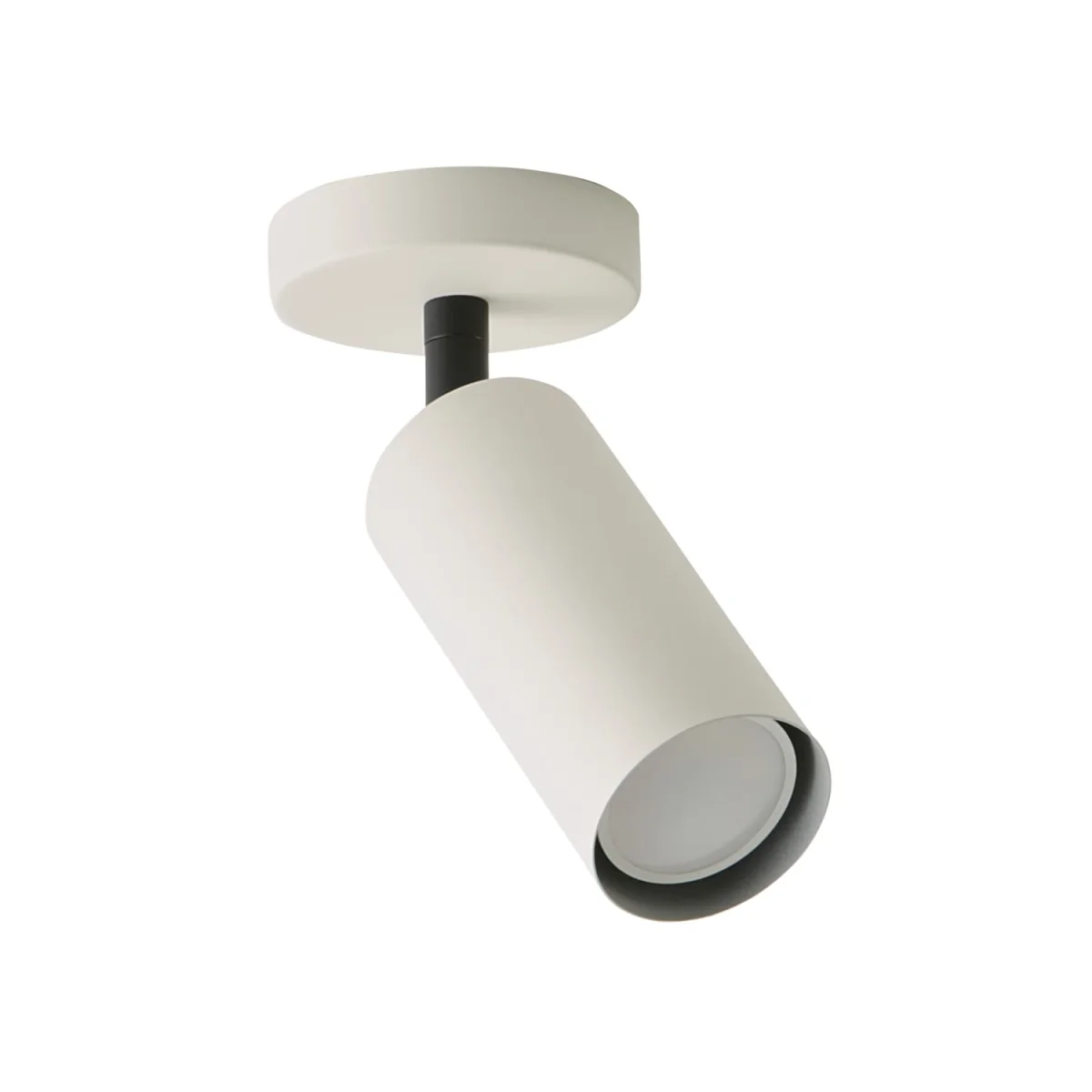 Taylor Tube Single Adjustable Ceiling Spotlight - Beige / 1 – image 3