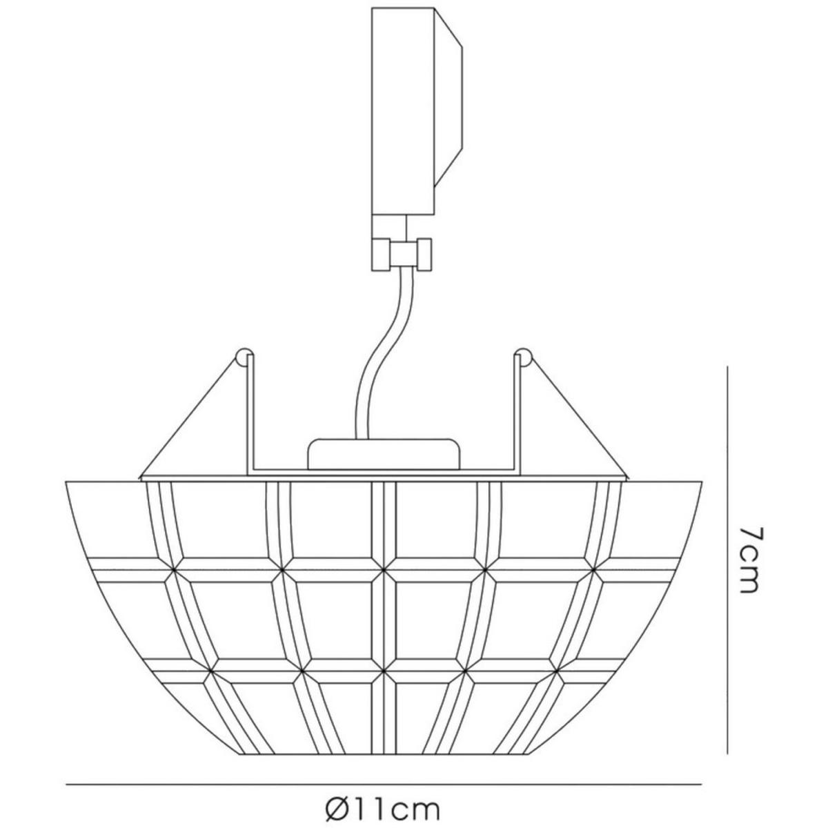 Ria Round Recessed Downlight G9 Cube Pattern Polished Chrome, Crystal - Clear / 6.5cm – image 3