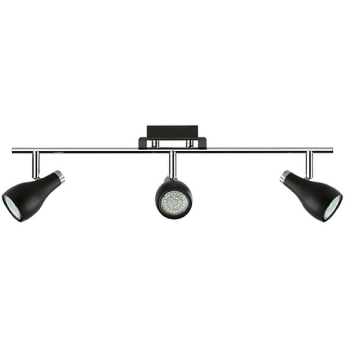 CGC JONAH Three Head Black Chrome Adjustable Ceiling Wall LED Light - Black – image 3
