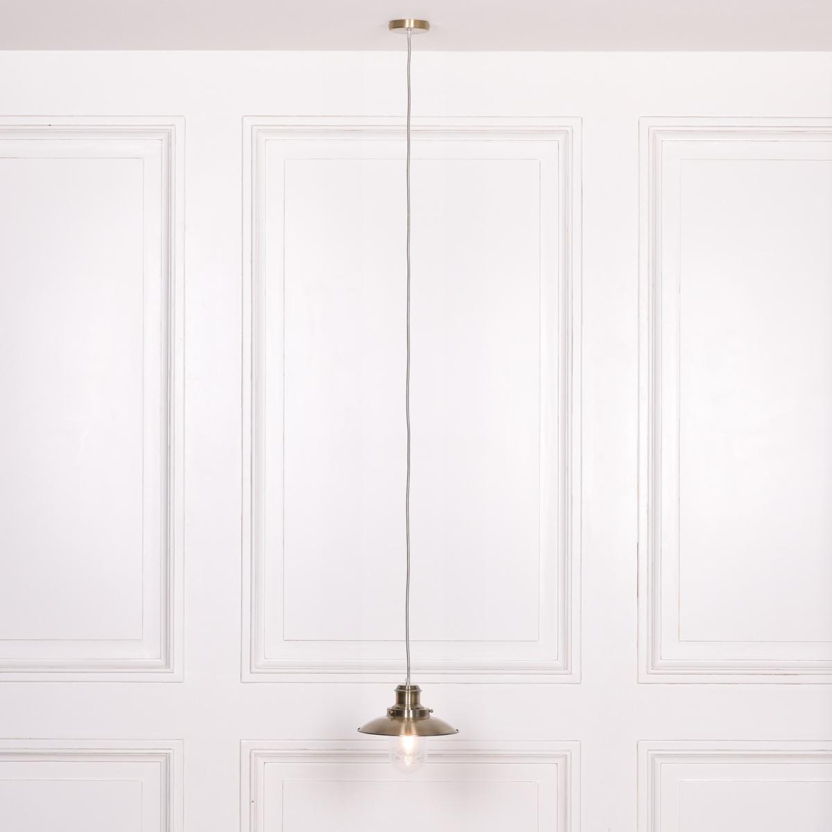 Brushed Brass Ceiling Pendant Light Fisherman Style - Brushed Brass – image 3
