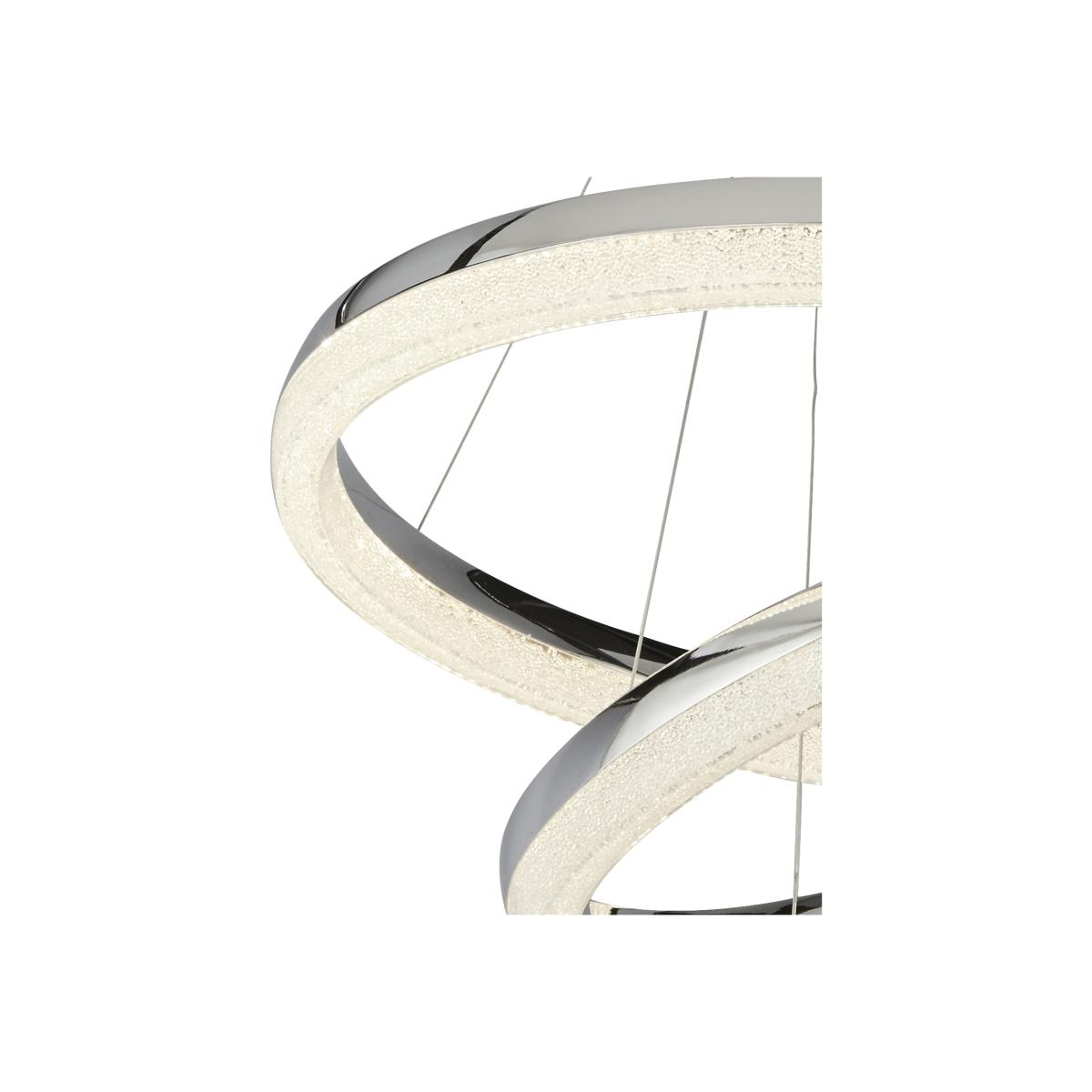 Madero Chrome 3Lt LED Pendant - Chrome – image 1
