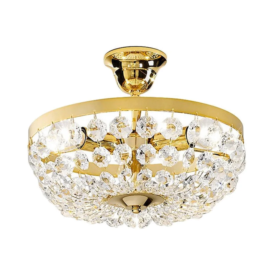 Valerie Ceiling Light Gold – image 1