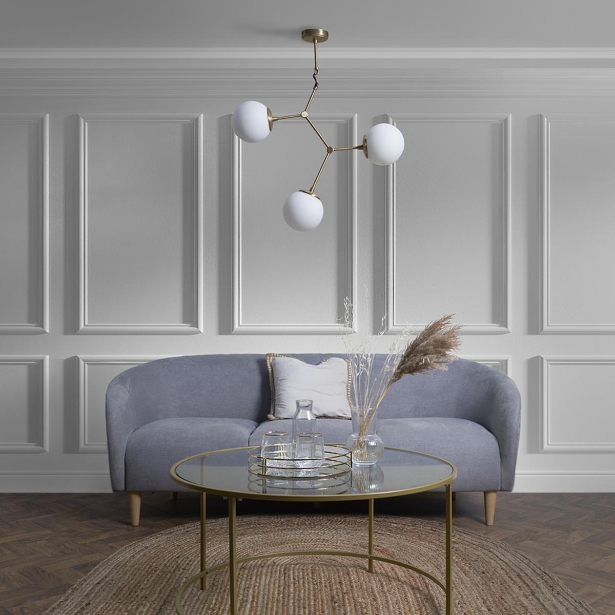 Cassini 3 Way Gold Ceiling Bar Light - Gold – image 2