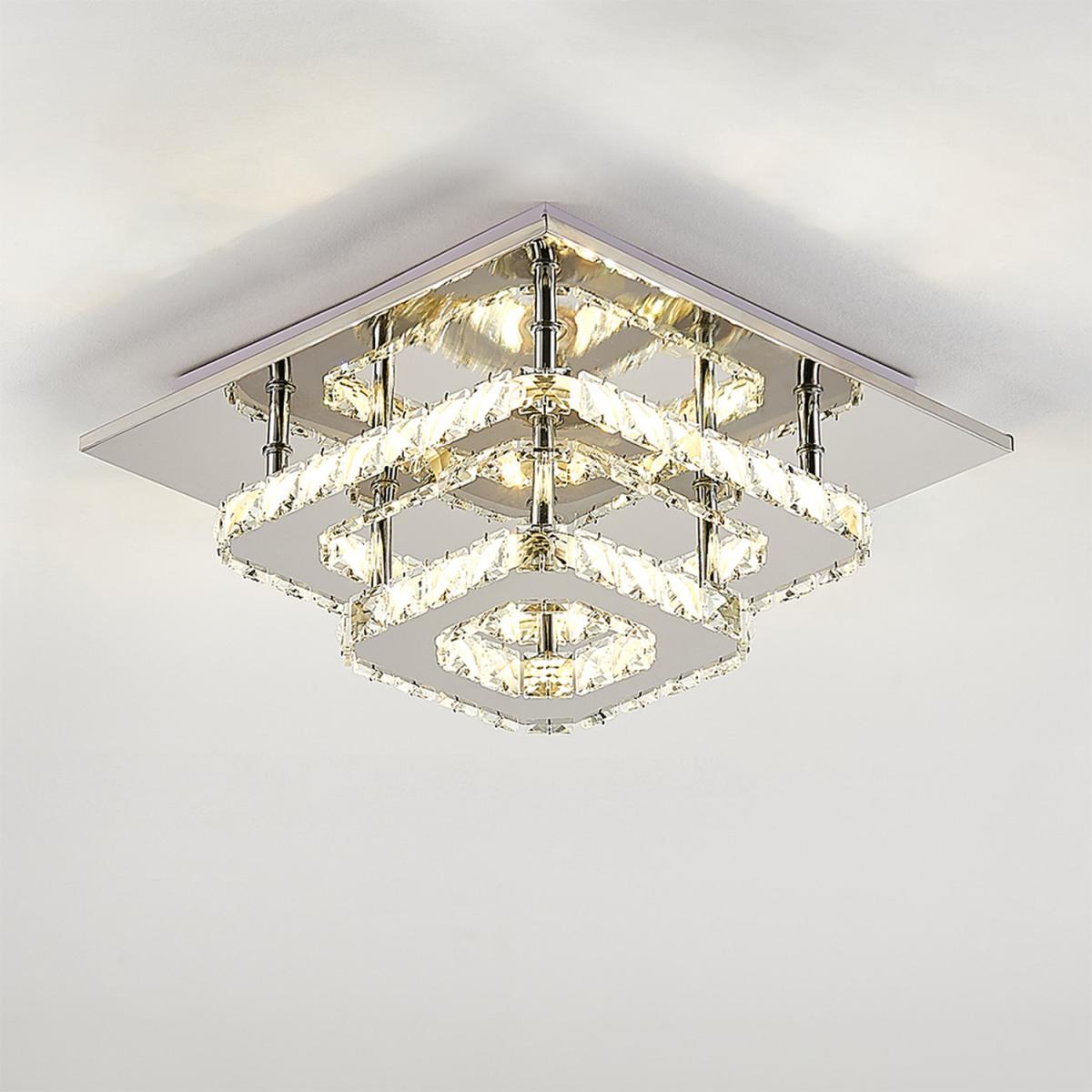Double crystal Ceiling Light - DImmable – image 2