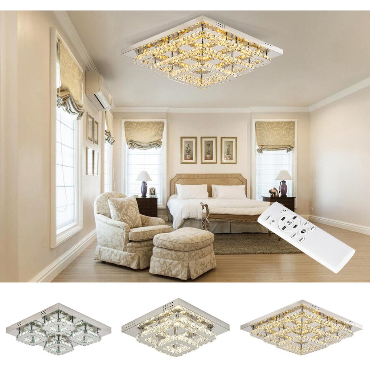 Double crystal Ceiling Light - DImmable – image 3