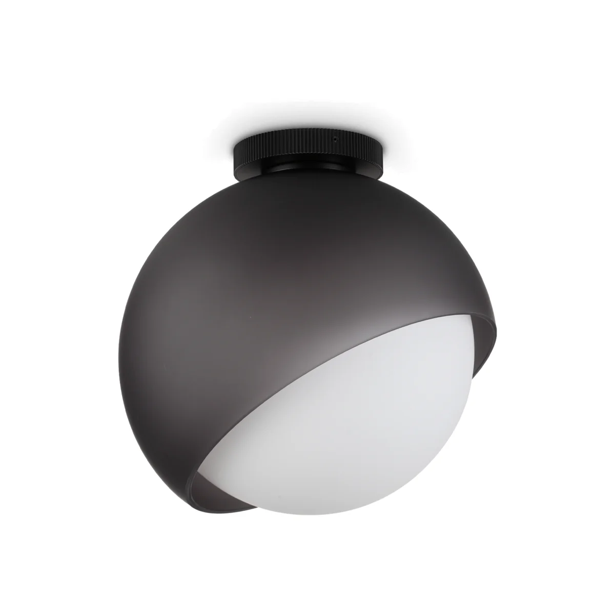 Ideal Lux Lighting Bloom Ceiling Light Black - Black