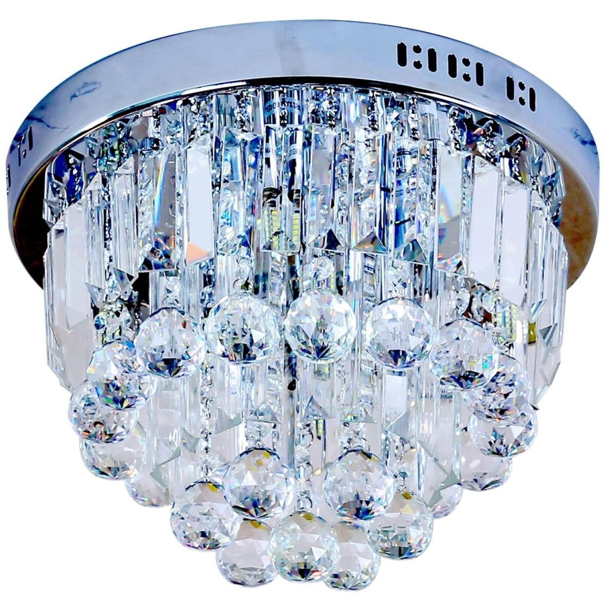 Round Crystal Light - Silver – image 2