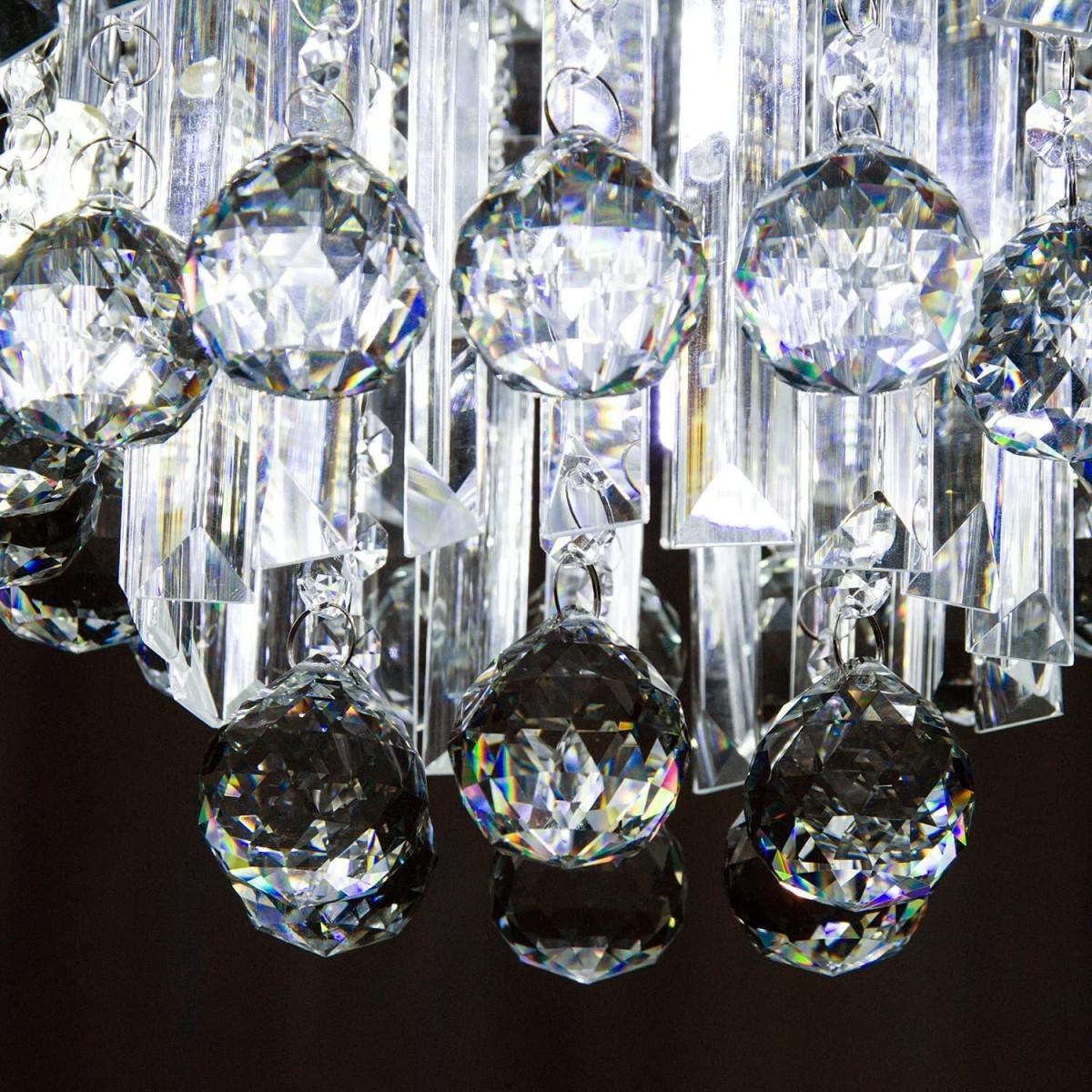 Round Crystal Light - Silver – image 4