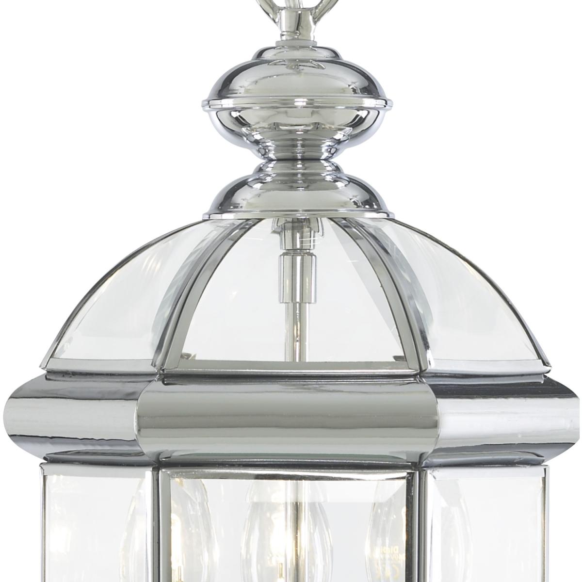 Rathpeacon Chrome 3Lt Domed Pendant - Chrome – image 2