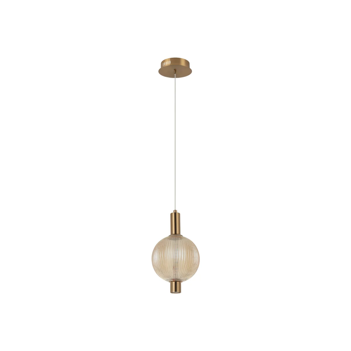 Italux Lighting Lenti Pendant Light Brass B - Brass – image 1