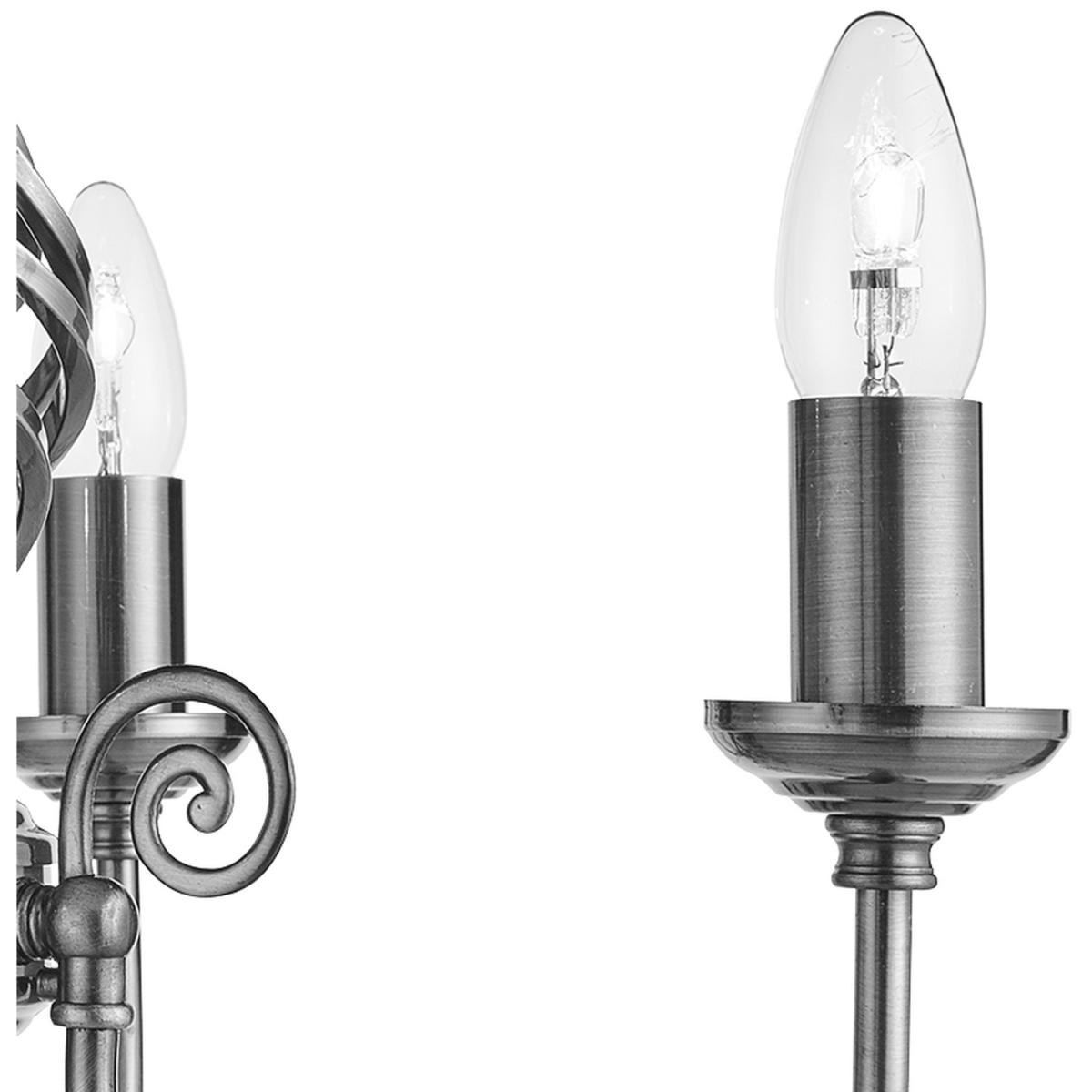 Rio Satin Silver 3Lt Pendant - Silver – image 3