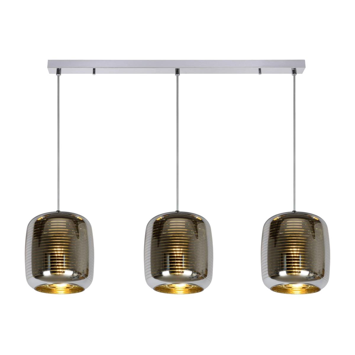 Eryn Modern Bar Pendant Light Chrome - Chrome