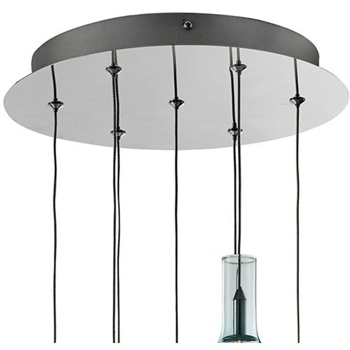 Pensacola Chrome 7Lt Multi-Drop Pendant  - Chrome – image 2