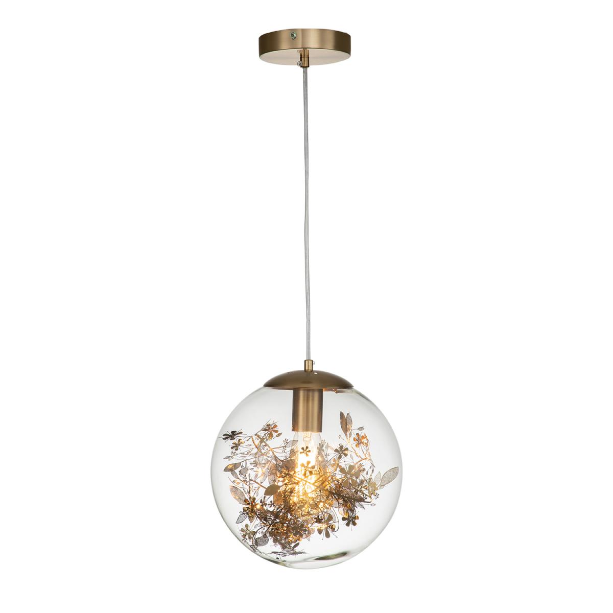 Sputnik 15-Light Glass Globe Chandelier - Black – image 9