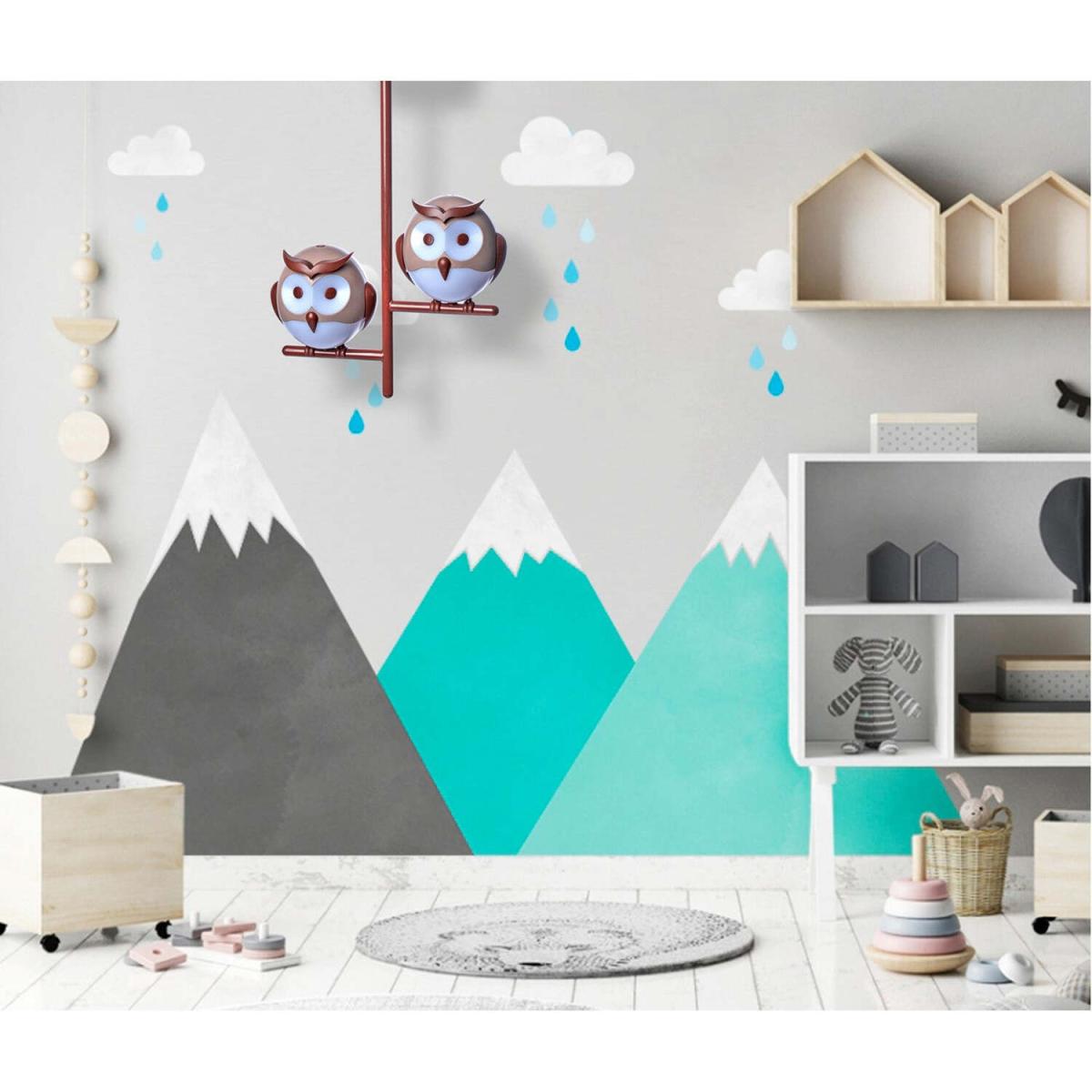 Milagro Ceiling Lamp Owl - Brown – image 2