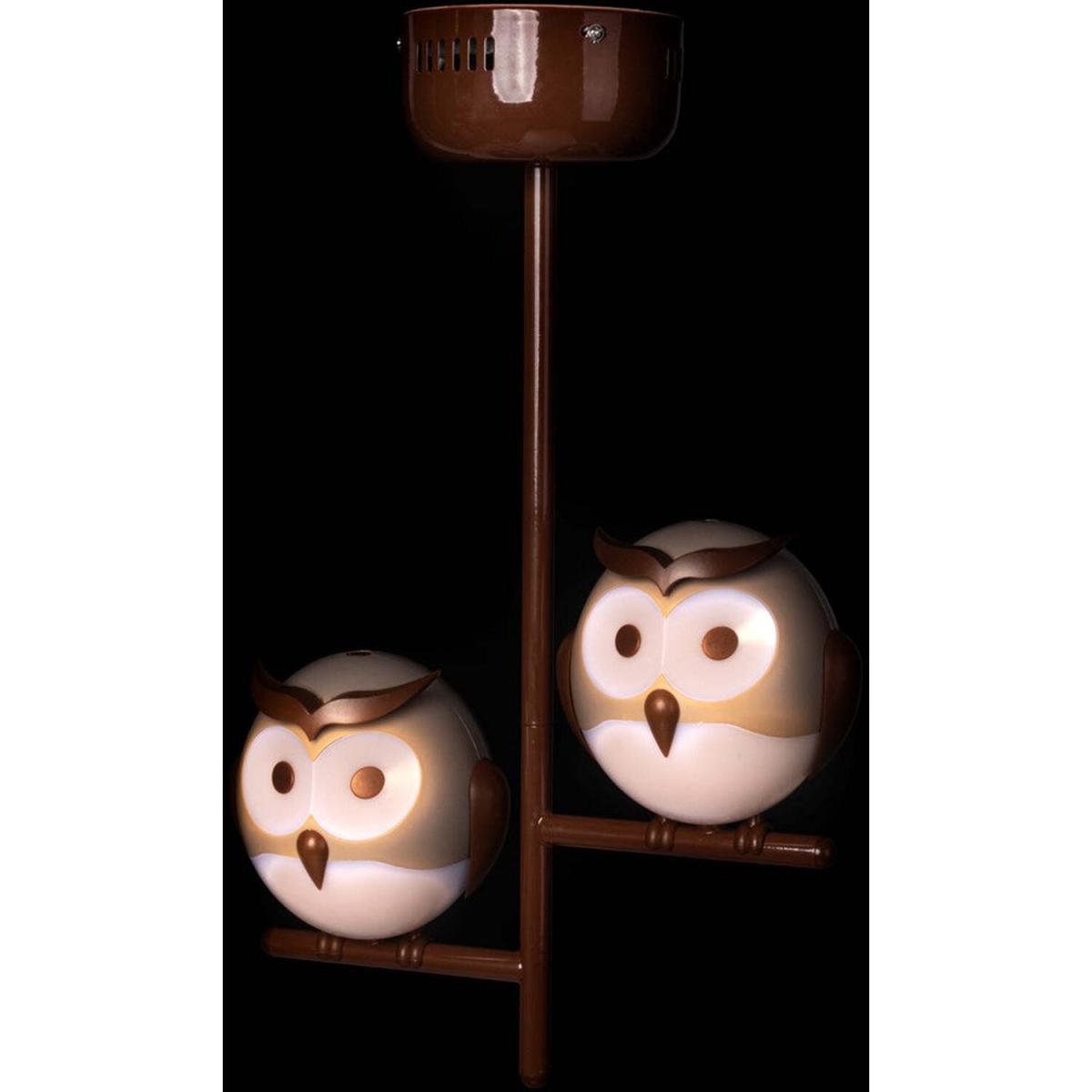 Milagro Ceiling Lamp Owl - Brown – image 4